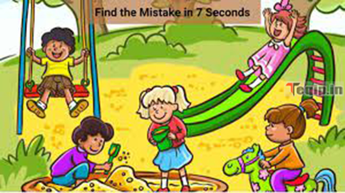 Find the Mistake in the Park Picture in 7 seconds?
