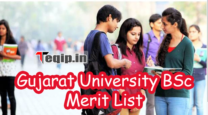 Gujarat University BSc Merit List