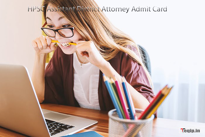 HPSC Assistant District Attorney Admit Card