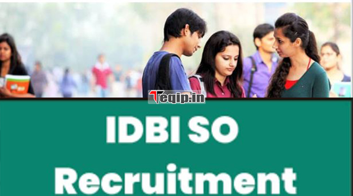 IDBI SO Recruitment