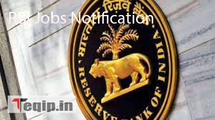 RBI Jobs Notification