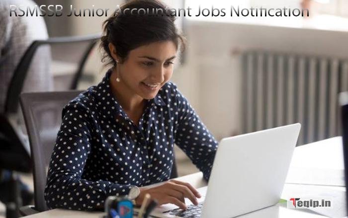 RSMSSB Junior Accountant Jobs Notification