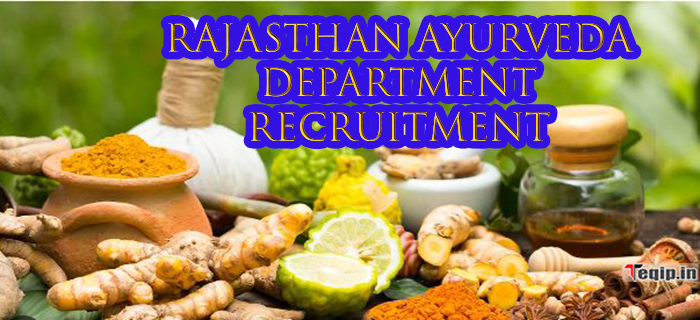 Rajasthan Ayurveda Department Recruitment