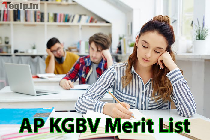 AP KGBV Merit List