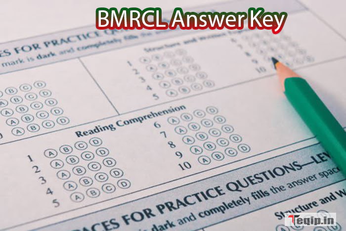 BMRCL Answer Key