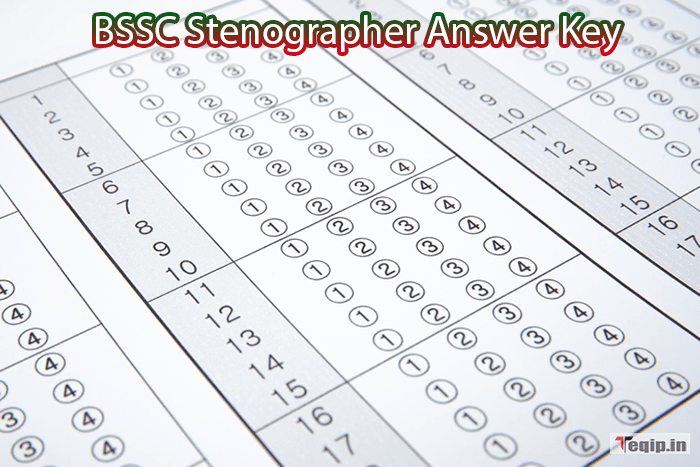 BSSC Stenographer Answer Key