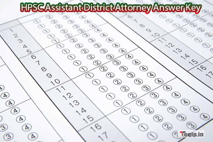 HPSC Assistant District Attorney Answer Key