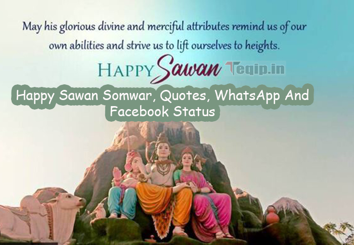 Happy Sawan Somwar, Quotes, WhatsApp And Facebook Status