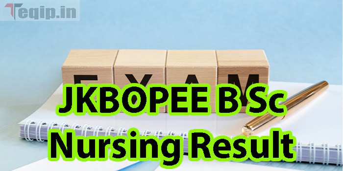 JKBOPEE B Sc Nursing Result