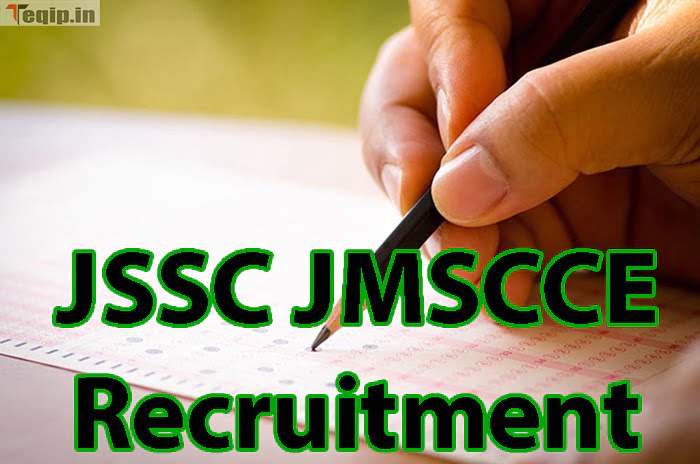 JSSC JMSCCE Recruitment