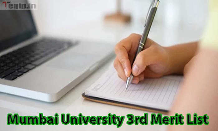 Mumbai University 3rd Merit List