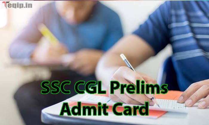 SSC CGL Prelims Admit Card