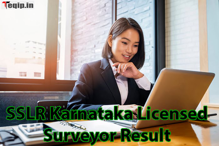 SSLR Karnataka Licensed Surveyor Result