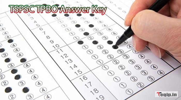 TSPSC TPBO Answer Key