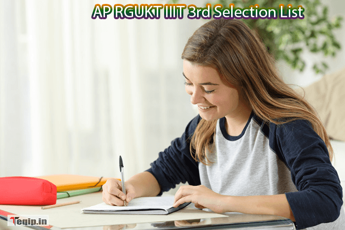 AP RGUKT IIIT 3rd Selection List