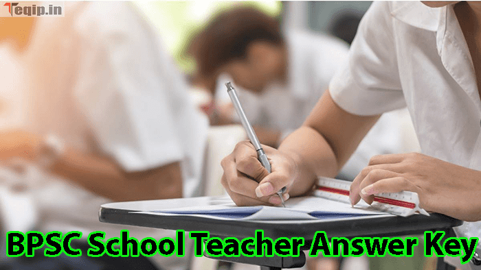 BPSC School Teacher Answer Key