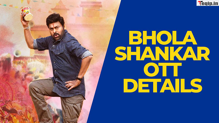 Bhola Shankar OTT Release Date