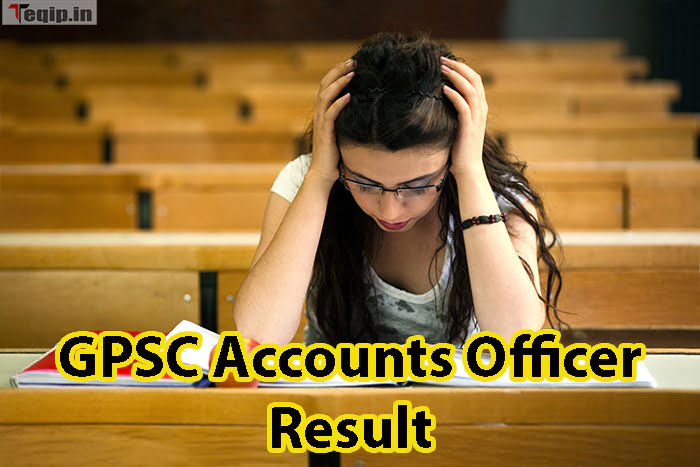 GPSC Accounts Officer Result