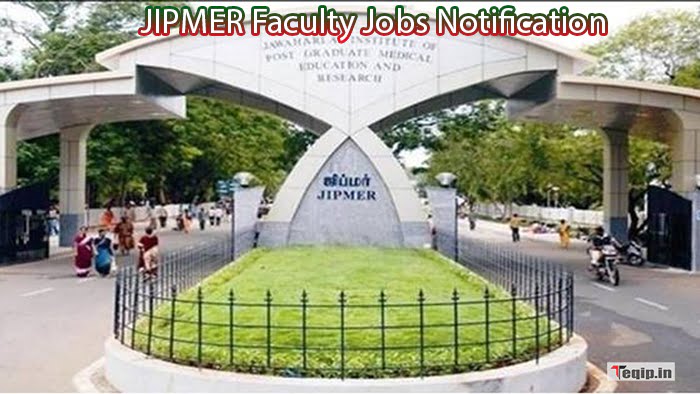 JIPMER Faculty Jobs Notification