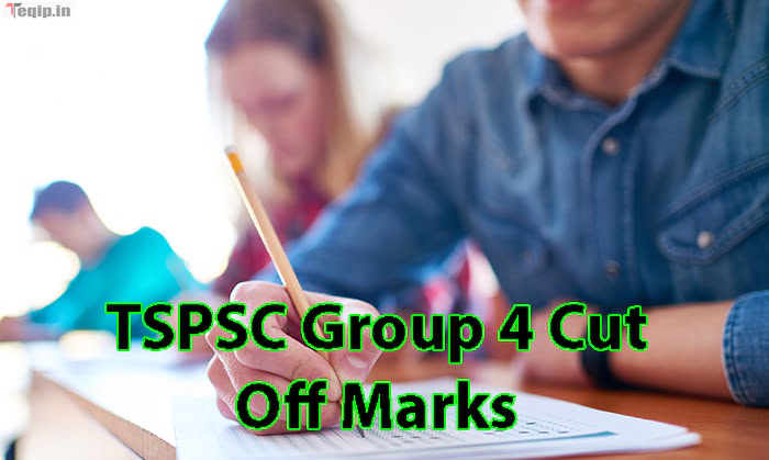 TSPSC Group 4 Cut Off Marks