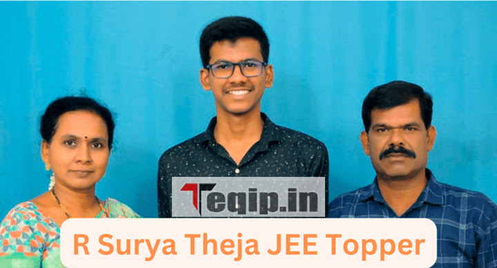 R Surya Theja JEE Advanced Topper Wiki, Bio, Age, Family, State