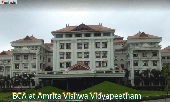 BCA at Amrita Vishwa Vidyapeetham