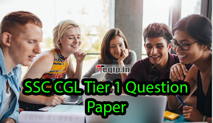 SSC CGL Tier 1 Question Paper