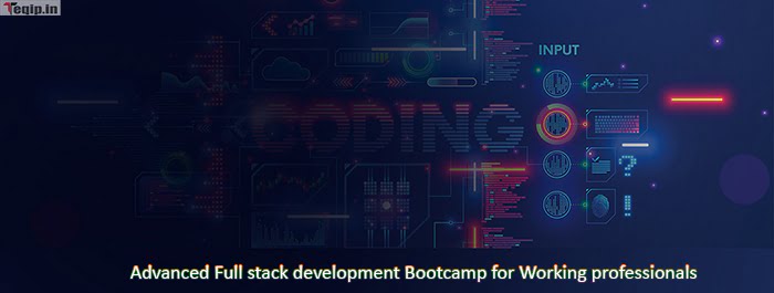 Advanced Full stack development Bootcamp for Working professionals