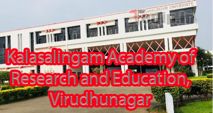 Kalasalingam Academy of Research and Education, Virudhunagar