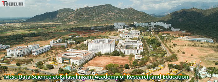 M.Sc Data Science at Kalasalingam Academy of Research and Education