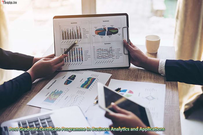 Post Graduate Certificate Programme in Business Analytics and Applications