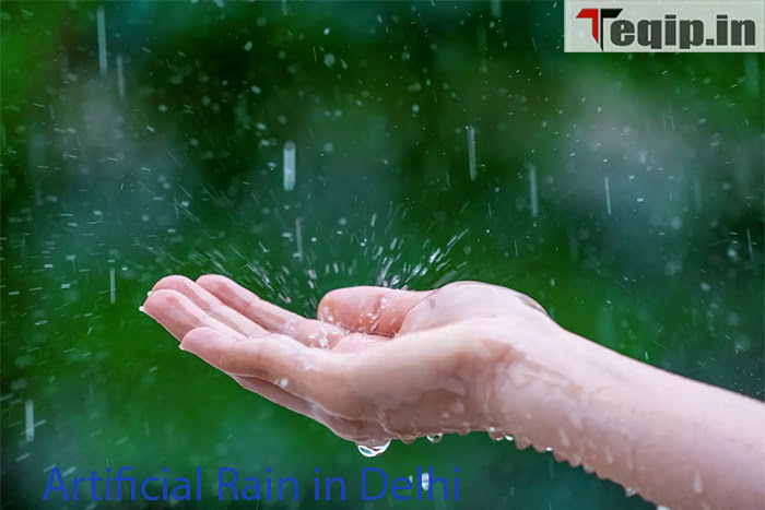 Artificial Rain in Delhi 