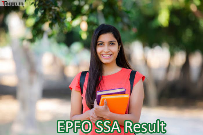 EPFO SSA Result