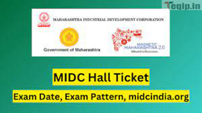 MIDC Hall Ticket 2024