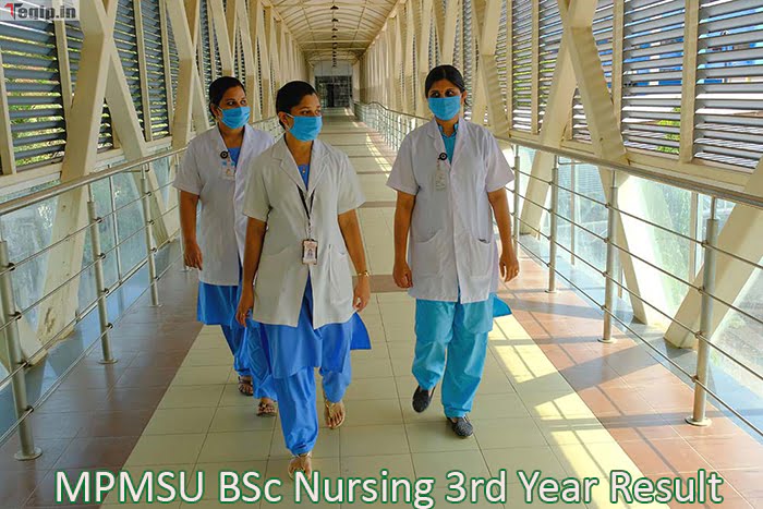 MPMSU BSc Nursing 3rd Year Result