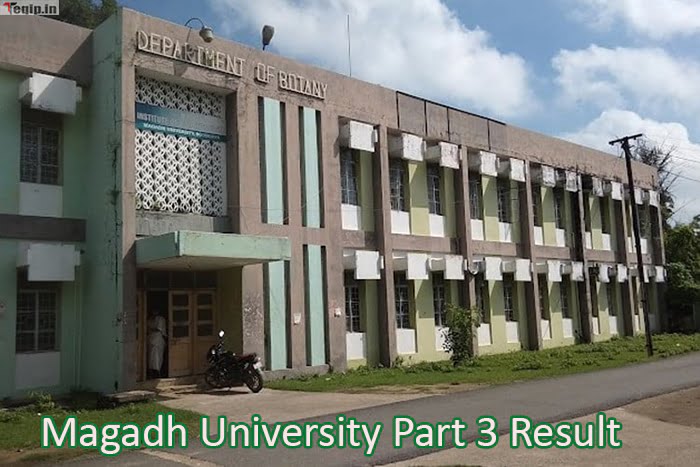 Magadh University Part 3 Result