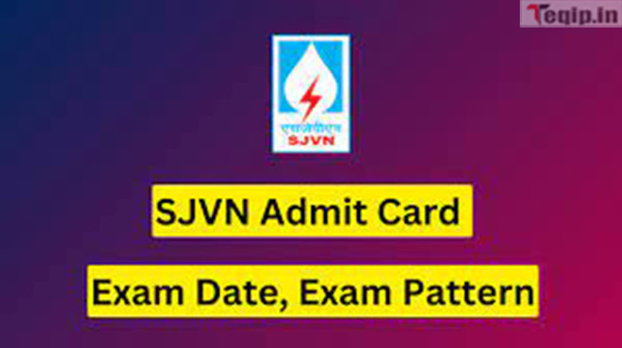 SJVN Admit Card 2024