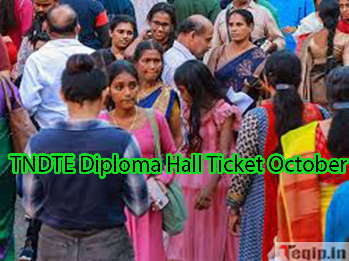 TNDTE Diploma Hall Ticket October 2024