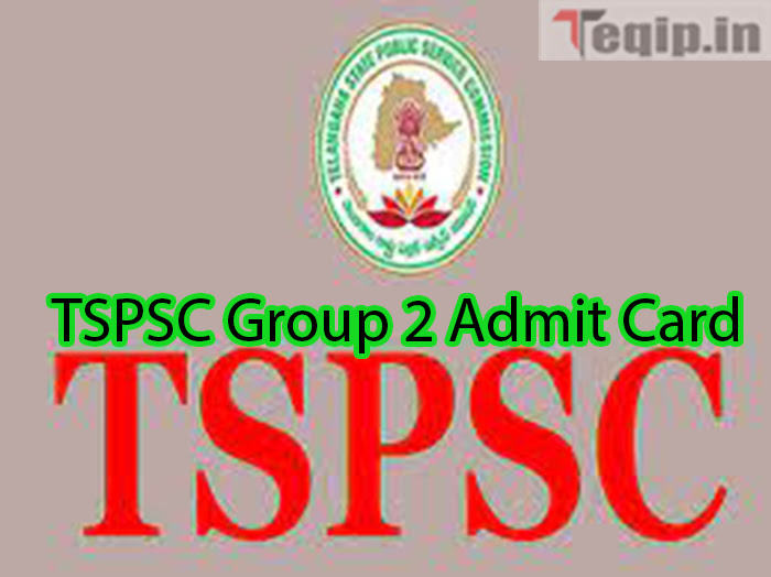 TSPSC Group 2 Admit Card 2024