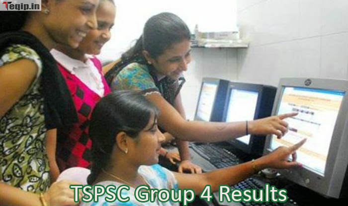 TSPSC Group 4 Results