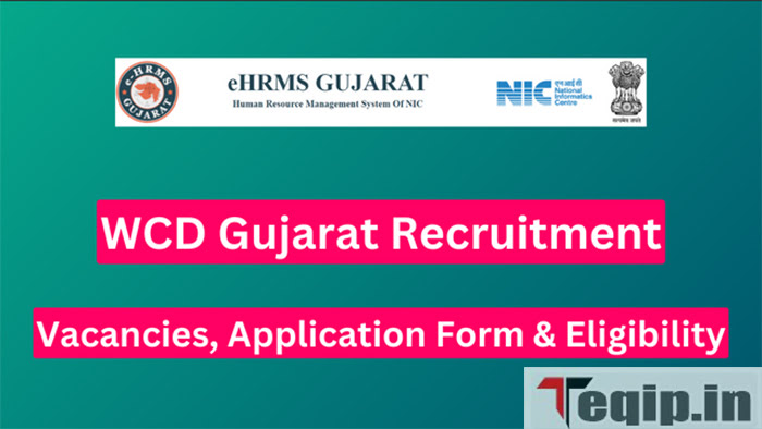WCD Gujarat Recruitment