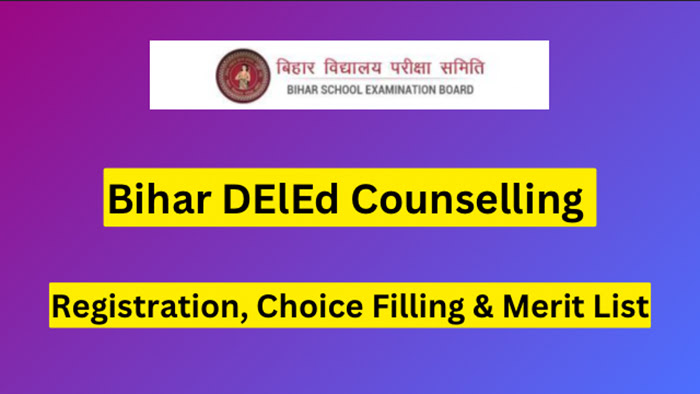 Bihar DElEd Counselling