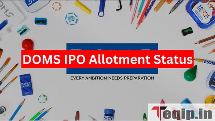 DOMS IPO Allotment Status
