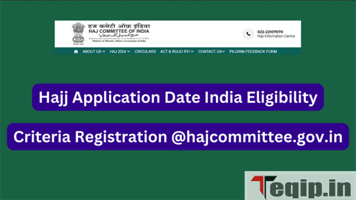 Hajj Application Date India