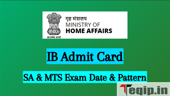 IB Admit Card