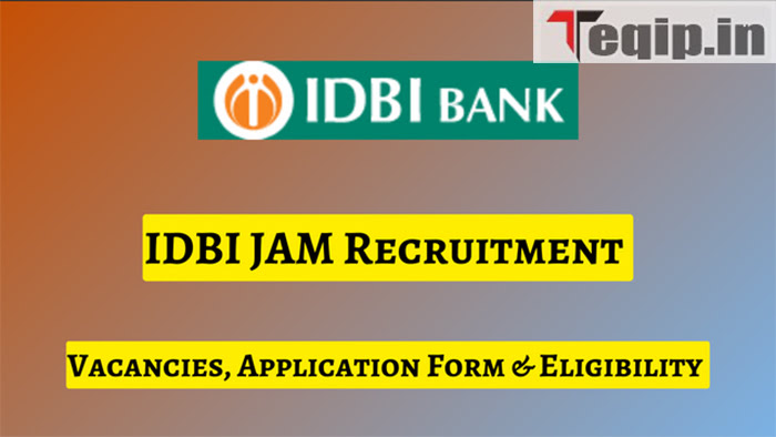 IDBI JAM Recruitment
