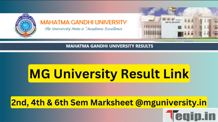 MG University Results
