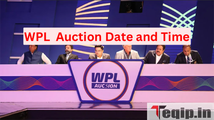 WPL Auction Date and Time