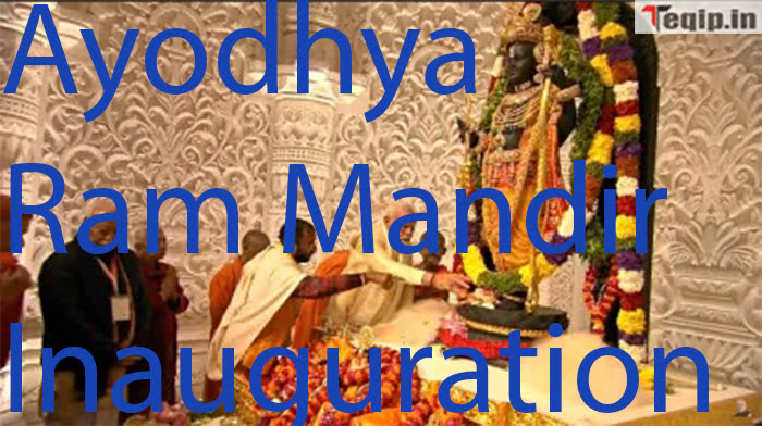 Ayodhya Ram Mandir Inauguration Live