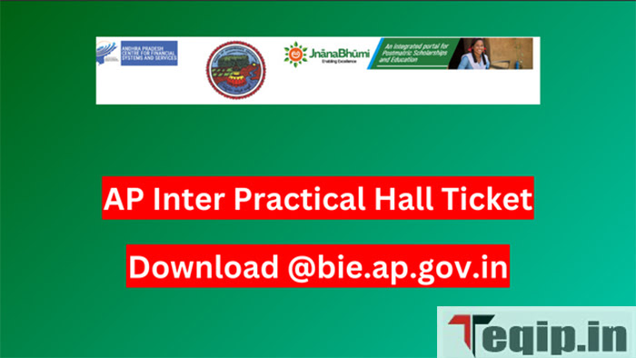 AP Inter Practical Hall Ticket